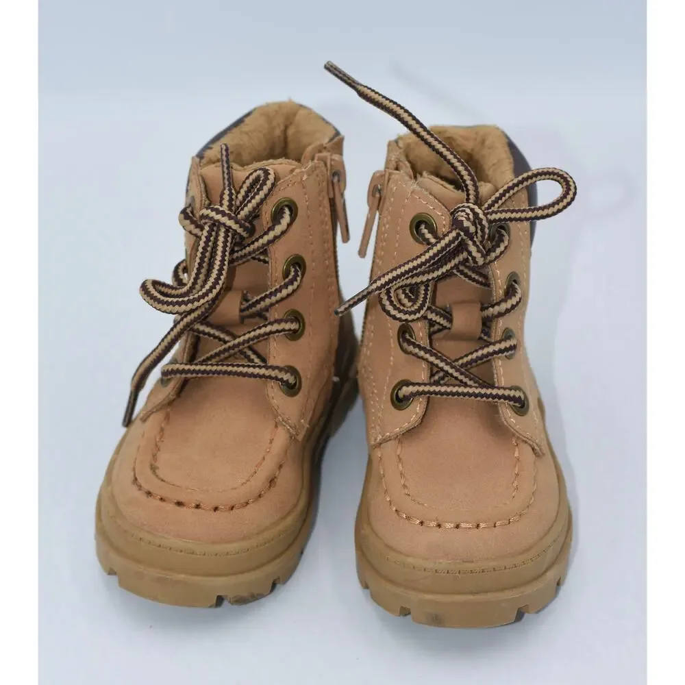 H&M Boy or Girl Warm-Lined Combat Boots Unisex Size 5.5